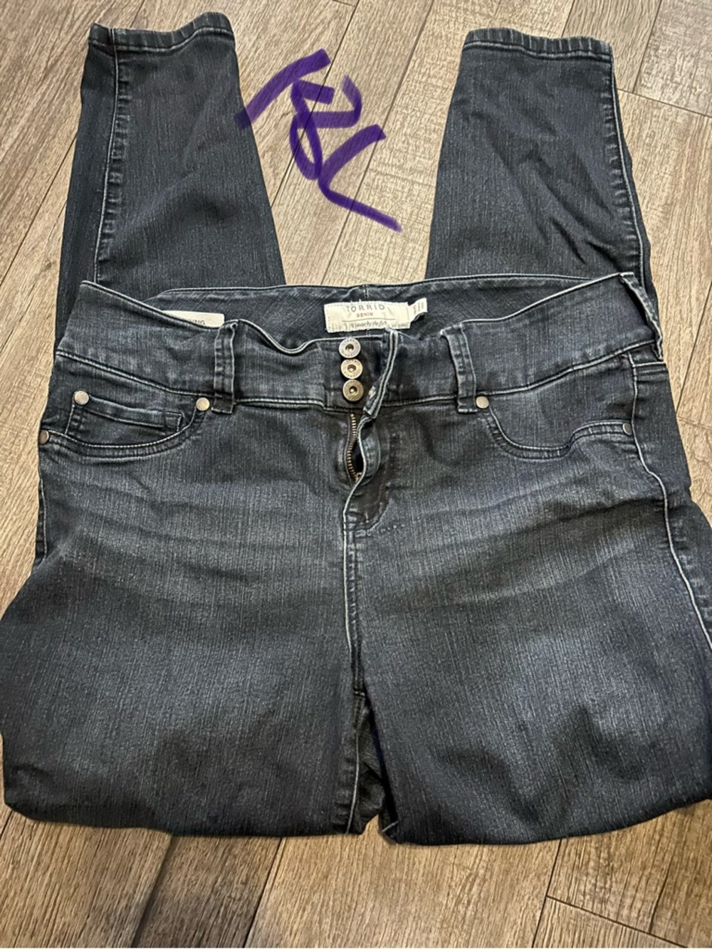 torrid Dark Wash Boyfriend Jeans